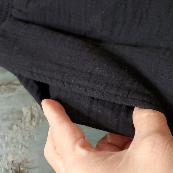 CALME by Johnny Was, Gauze 100% Organic Cotton Relaxed Fit Pant, Size Small, NWT - Picture 6 of 8